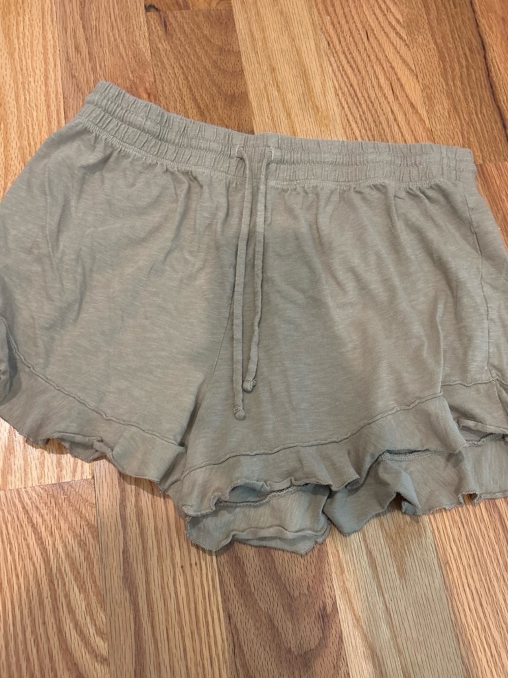 Aerie ruffle lounge shorts